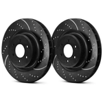 Order Front Slotted Rotor by EBC BRAKE - GD7054 For Your Vehicle